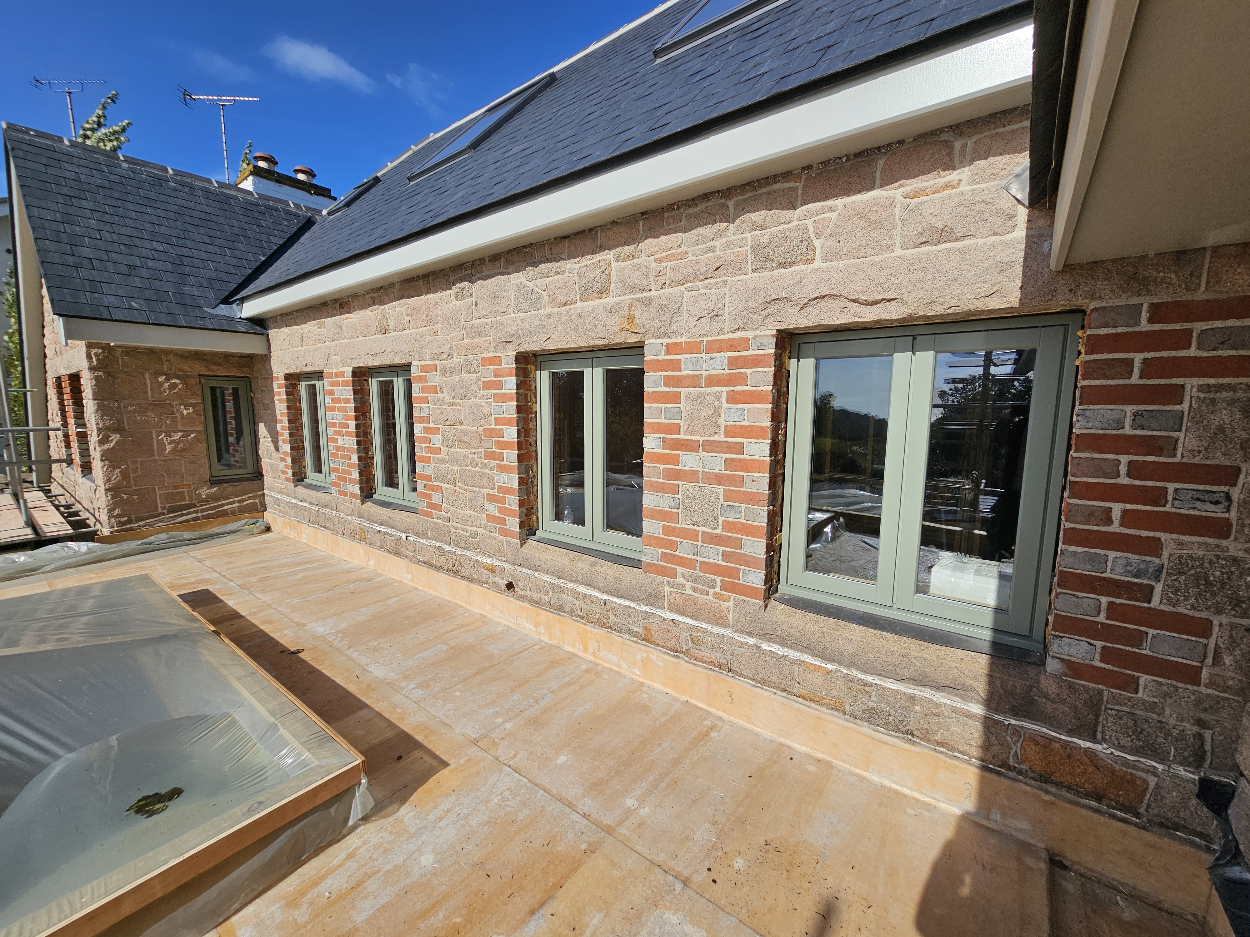 Window installations & upgrades project in Jersey