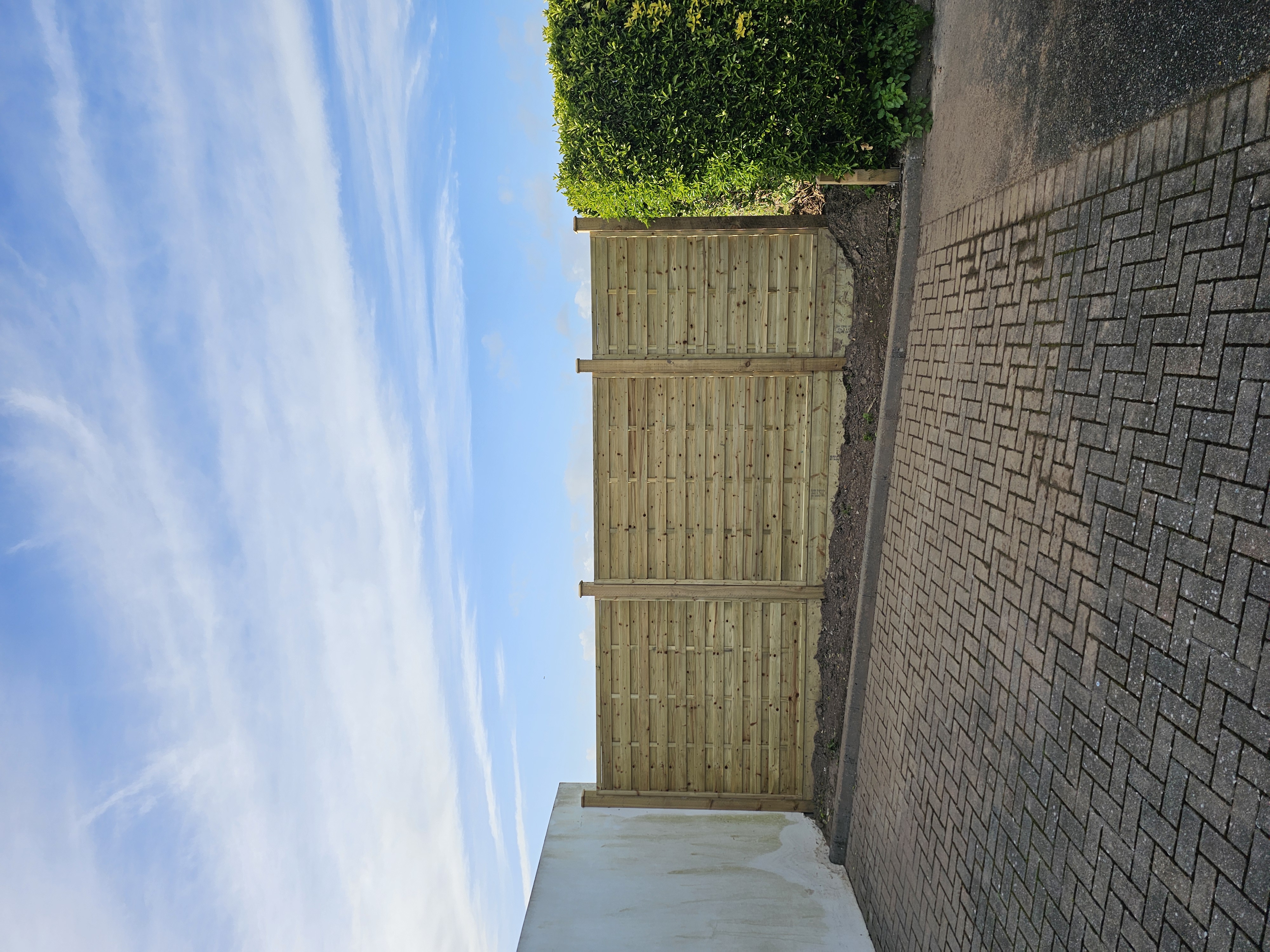 Small outdoor works project project in Jersey